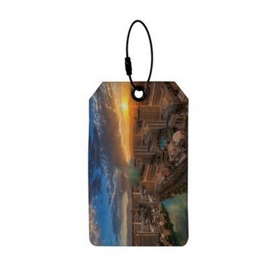Dye-Sublimated Felt Luggage Tag
