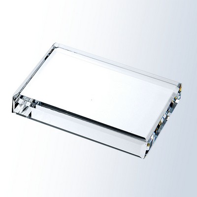 Small Rectangle Beveled Base