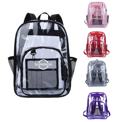 Pvc Transparent Backpack