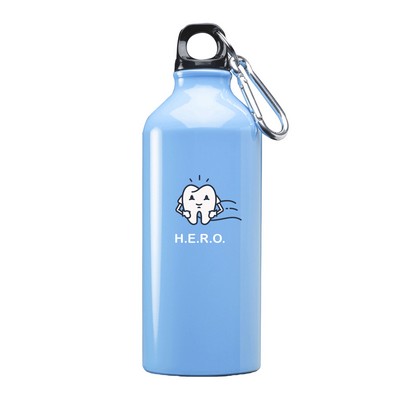 20 oz. Voyager Aluminum Water Bottle (2 Color Imprint)