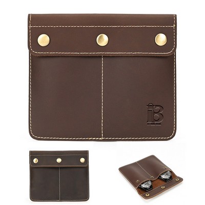 Genuine Leather Pouch for Watches