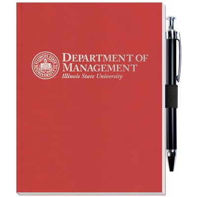 Perfect Journal w/Metro or Metallic Covers & Pen (5"x6.5")