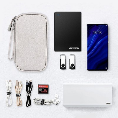 Dual Layers Travel Tech Organizer Bag - Large