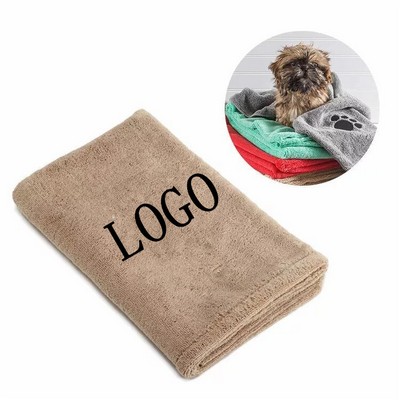 Quick Drying Dog Bath Towel