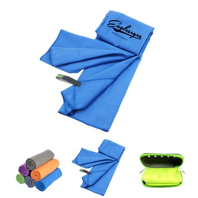 Travel Towel w/ EVA Zip Pouch