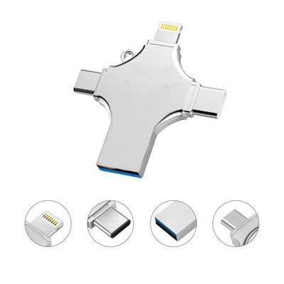 4-in-1 OTG USB Flash Drive