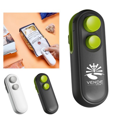 Rechargeable 2 in 1 Heat Sealer