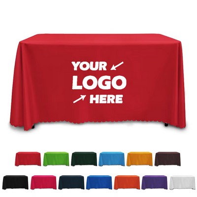 4ft Rectangular Polyester Table Cloth