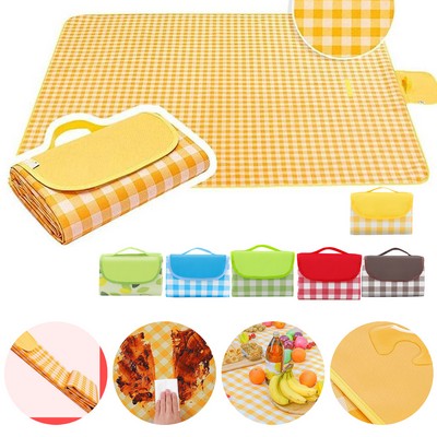 Picnic Blankets Outdoor Beach Blanket for Camping (59"x 39")