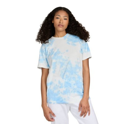 US Blanks Unisex Made In USA Cloud Tie-Dye T-Shirt