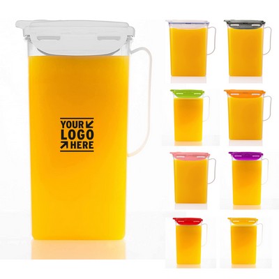 Aqua Fridge Water Jug with Handle, BPA-Free Plastic