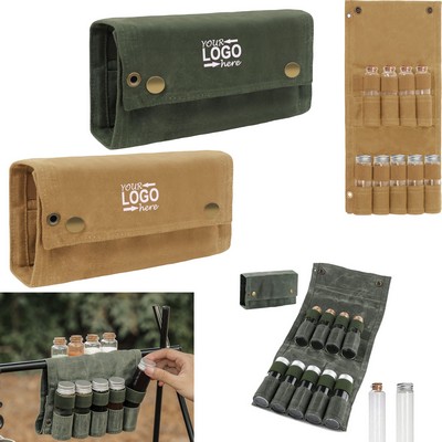 Portable Outdoor Camping BBQ Spice Bottle Set