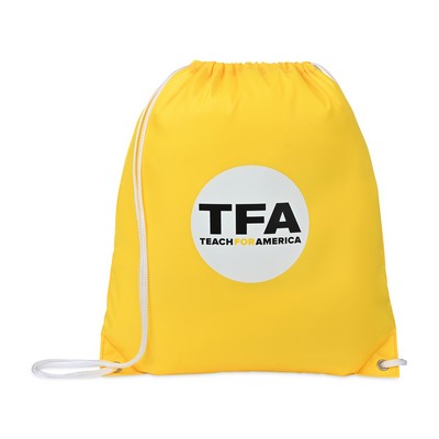 Arlo Recycled rPET Cinchpack - Yellow