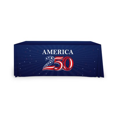 Premium Full Color Table Covers - 4' x 2.5' (4 sided)