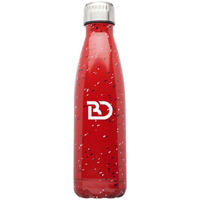 Speckle Finish Water Bottles 17 oz