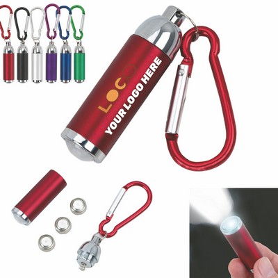 Mini Flashlight With Carabiner