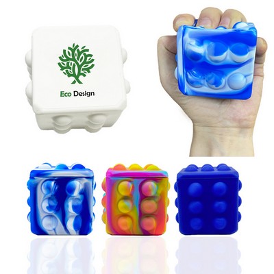 3D Colorful Pop Stress Ball