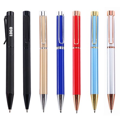 Signing Retractable Metal Pen