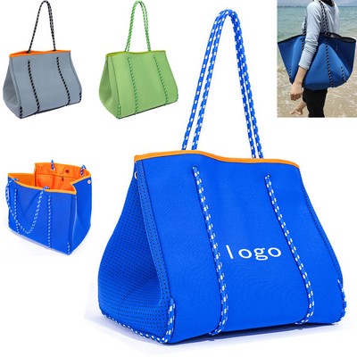 Women's Diving Material Beach Bag