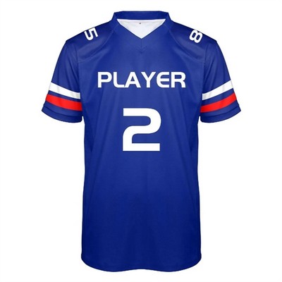 Men's Custom Performance Personalized Rugby Jersey (Full Color)