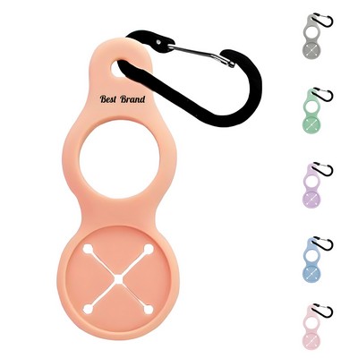 Silicone Water Bottle Carrier With Towel Hook