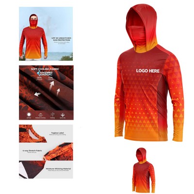 Unisex 170 GSM SPF 50+ Fishing Hoodie (XS - 4XL)