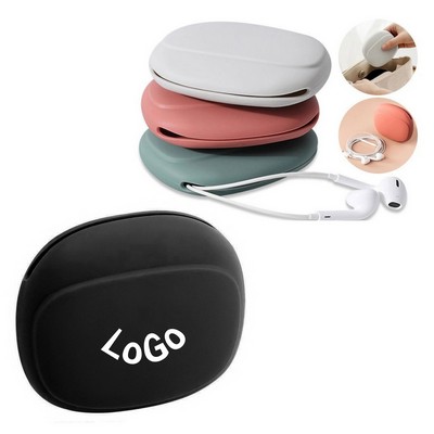 Multifunctional Silicone Earphone Storage Box