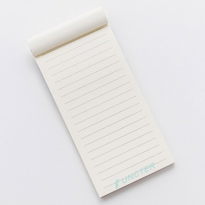 Kraft Portable Horizontal Line Planner Tearable Note Pad/30 Sheets