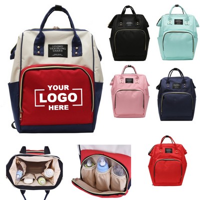 Large Capacity Diaper Backpack for Moms.