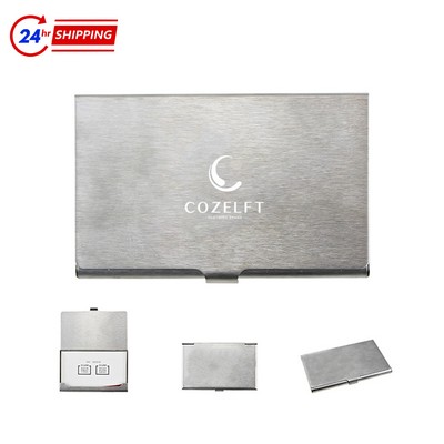 Double-Sided Metal Card Holder
