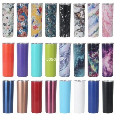 20 Oz Straight Thermos & Skinny Sublimation Tumbler