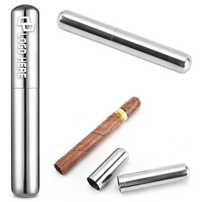 Metal Cigar Tube Humidors