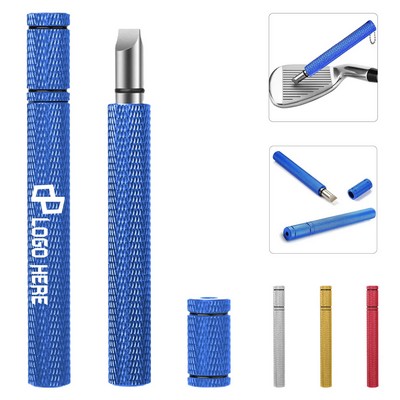 Metal Golf Club Groove Cleaner