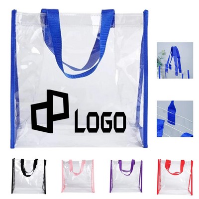 Clear Pvc Tote Bag
