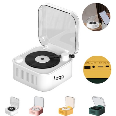 Vintage Turntable Speaker