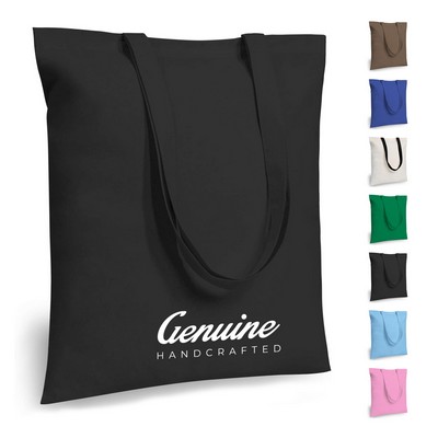 Stitching Cotton Canvas Grocery Bag