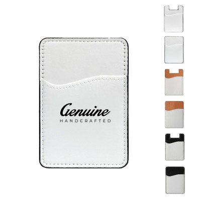 Double-Layer Silicone Card Phone Wallet