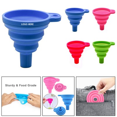 Collapsible Silicone Funnel