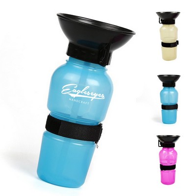17 Oz Portable Pet Water Bottle