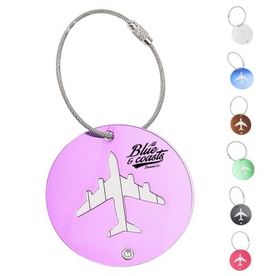 Round Multi-Purpose Travel Tag