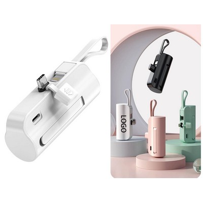 5000mAh Mini Power Bank With Digital Display