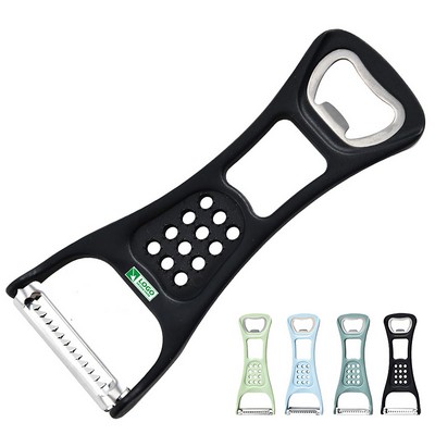 2 In 1 Kitchen Peeler With Bottle Opener