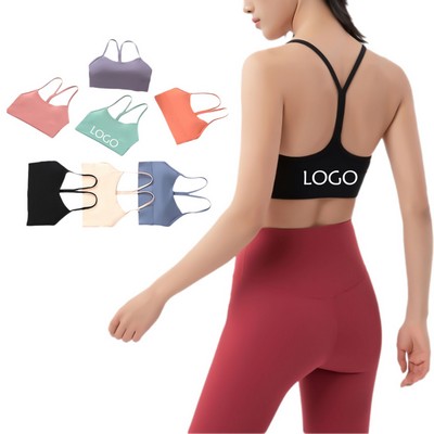 Womens Y Back Sports Bra