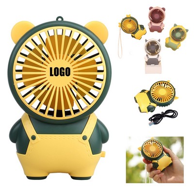 Adorable Rechargeable Handheld Mini Fans