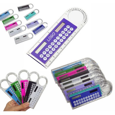Mini Solar Transparent Ruler Calculator