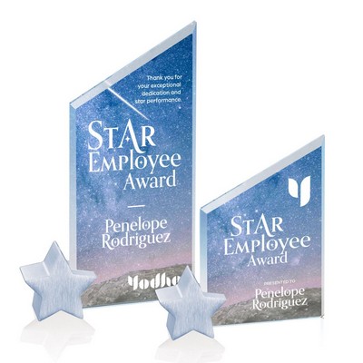 Cooper VividPrint™ Award - Starfire/Silver Star