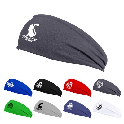 Soft Wicking Elastic Headband for Kids