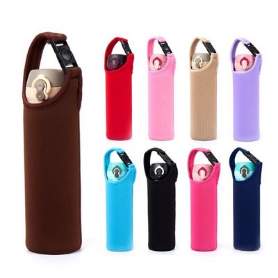 17oz Neoprene Can Cooler with Short Lanyard