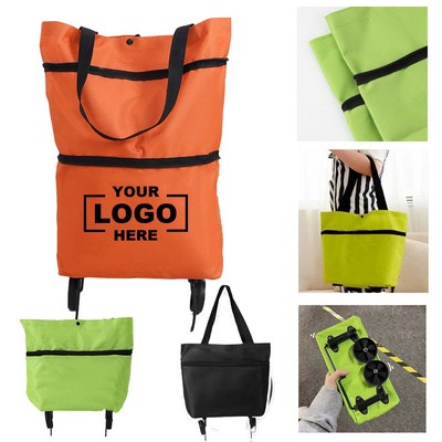 Foldable Portable Shopping Cart.