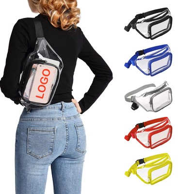 Transparent PVC Waist Bag